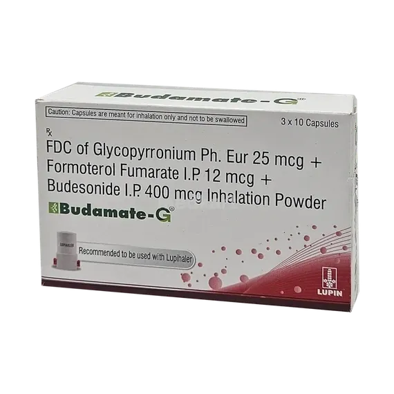 budamate g capsule 10's